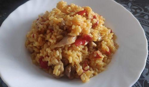 Arroz con pollo tradicional